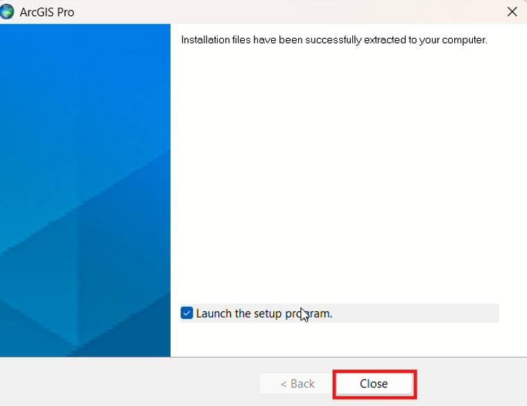 Installation Preparation Complete